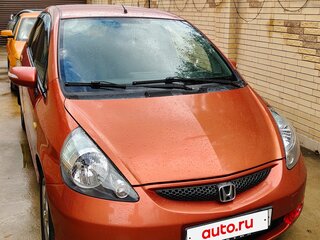 2008 Honda Jazz I Рестайлинг, оранжевый, 570000 рублей, вид 2