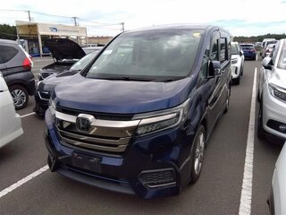 2021 Honda Stepwgn Spada V Рестайлинг, синий, 2265000 рублей, вид 3