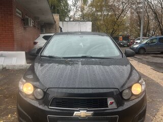 2014 Chevrolet Aveo II, чёрный, 770000 рублей, вид 3