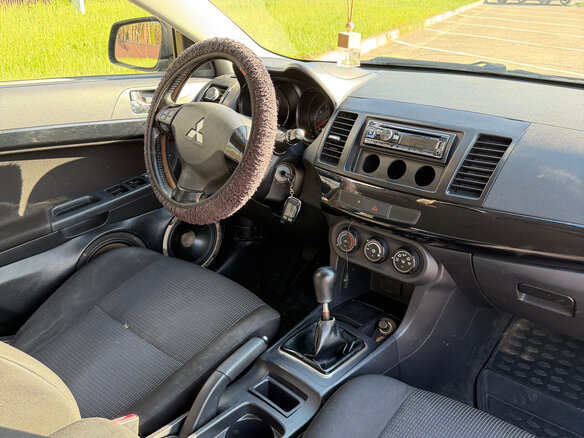 2008 Mitsubishi Lancer X, чёрный, 380000 рублей - вид 9