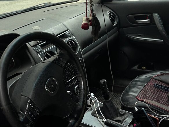 2006 Mazda 6 I (GG) Рестайлинг, красный, 400000 рублей