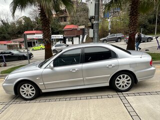 2002 Hyundai Sonata IV (EF) Рестайлинг, серебристый, 400000 рублей, вид 2
