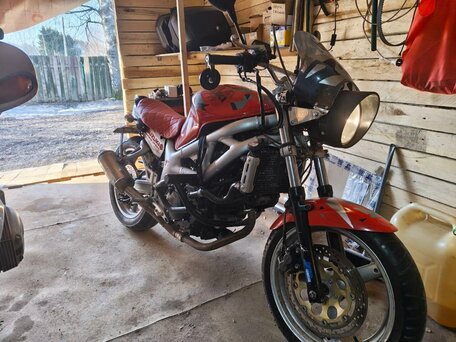 2000 Suzuki SV 400, красный, 180000 рублей, вид 4
