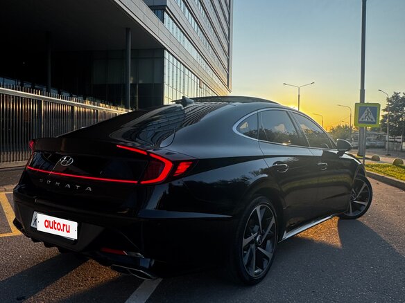 2021 Hyundai Sonata VIII (DN8), чёрный - вид 7