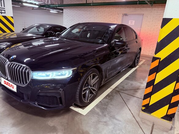 2019 BMW 7 серии 730d xDrive VI (G11/G12) Рестайлинг, чёрный, 5000000 рублей