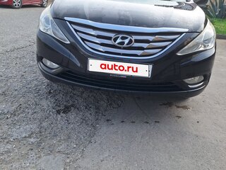 2011 Hyundai Sonata VI (YF), чёрный, 855000 рублей, вид 2