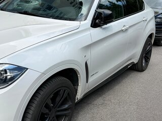 2017 BMW X6 40d II (F16), белый, 4350000 рублей, вид 5