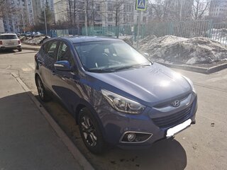 2014 Hyundai ix35 I Рестайлинг, синий, 1445000 рублей, вид 3