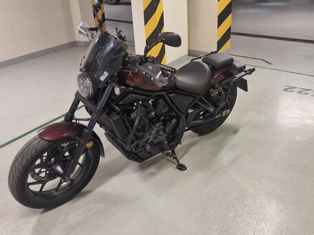 2021 Honda CMX 1100 Rebel, красный, 900000 рублей, вид 1