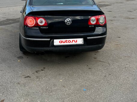 2006 Volkswagen Passat B6, чёрный, 600000 рублей, вид 3