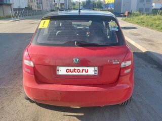 2010 Skoda Fabia II Рестайлинг, красный, 600000 рублей, вид 3