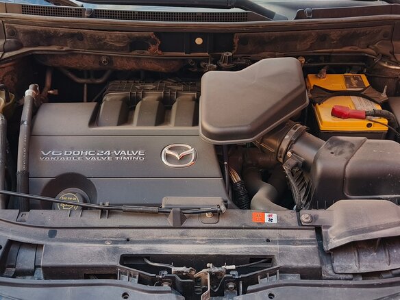 2008 Mazda CX-9 I, серебристый, 870000 рублей - вид 15