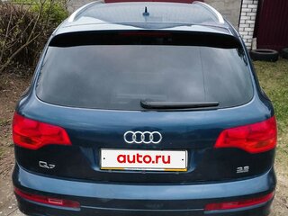 2008 Audi Q7 I (4L), синий, 1150000 рублей, вид 3