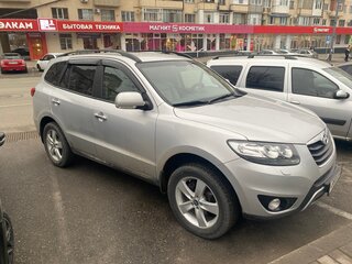 2012 Hyundai Santa Fe II Рестайлинг, серебристый, 1340000 рублей, вид 2