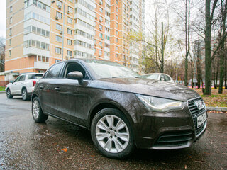 2012 Audi A1 I (8X), коричневый, 1050000 рублей, вид 1