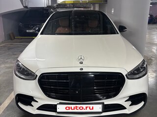 2022 Mercedes-Benz S-Класс 400 d Long 4MATIC VII (W223), белый, 13335663 рублей, вид 2