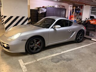 2007 Porsche Cayman S I (987), серебристый, 3200000 рублей, вид 2