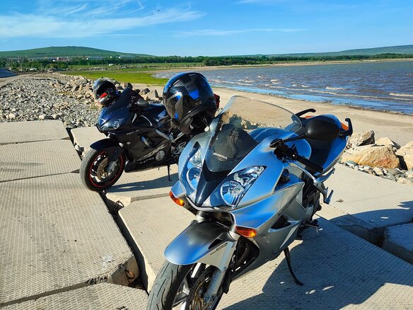 2005 Honda VFR 800, серый, 600000 рублей - вид 8