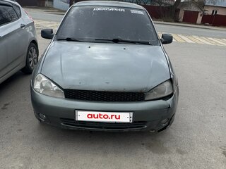 2008 Lada (ВАЗ) Kalina I, серый, 110000 рублей, вид 1