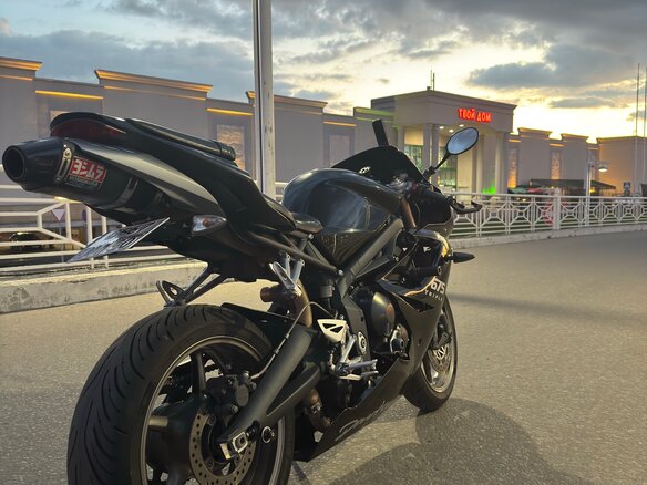 2010 Triumph Daytona 675, чёрный, 560000 рублей - вид 7
