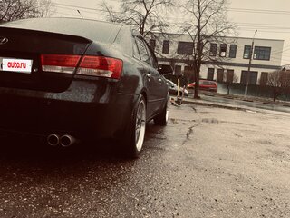 2008 Hyundai Sonata V (NF), чёрный, 1350000 рублей, вид 3