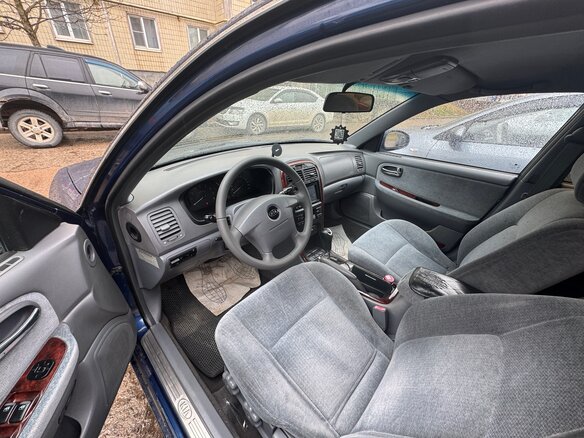2004 Kia Magentis I Рестайлинг, синий, 410000 рублей - вид 7