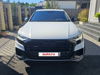 2019 Audi Q8 55 TFSI I (4M), белый, 5000000 рублей, вид 2