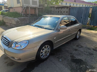 2007 Hyundai Sonata ТагАЗ IV (EF) Рестайлинг, бежевый, 425000 рублей, вид 1