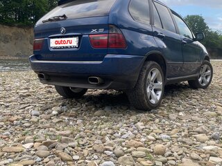 2003 BMW X5 3.0i I (E53) Рестайлинг, синий, 1150000 рублей, вид 3
