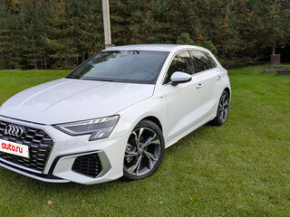 2021 Audi A3 Sportback 35 TFSI IV (8Y), белый, 2800000 рублей, вид 1