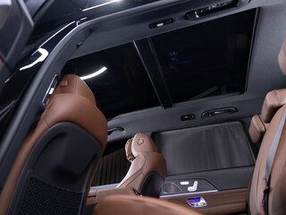 2025 Mercedes-Benz GLS 450 d II (X167) Рестайлинг, чёрный, 23125800 рублей, вид 5