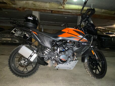 2020 KTM 390 Adventure, оранжевый, 450000 рублей, вид 1