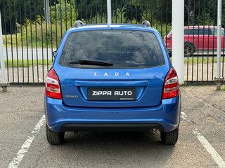2018 Lada (ВАЗ) Granta I Рестайлинг, синий, 599000 рублей, вид 5