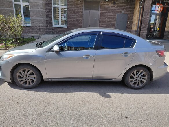 2012 Mazda 3 II (BL) Рестайлинг, серебристый, 680000 рублей - вид 6
