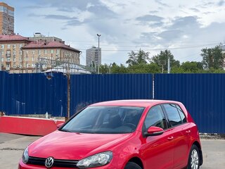 2012 Volkswagen Golf VI, красный, 1150000 рублей, вид 1