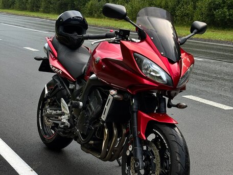 2007 Yamaha FZ6, красный, 400000 рублей, вид 3