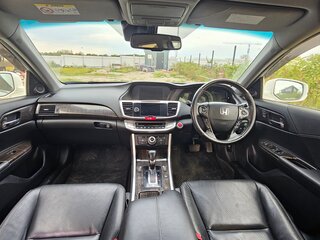 2014 Honda Accord IX, белый, 1350000 рублей, вид 4