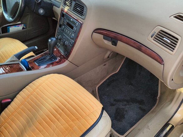 2007 Volvo S60 Bi-Fuel I Рестайлинг, золотистый, 790000 рублей - вид 5