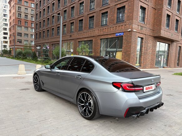 2020 BMW 5 серии 520d xDrive VII (G30/G31/G38) Рестайлинг, серый - вид 6