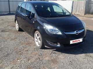 2014 Opel Meriva B Рестайлинг, чёрный, 850000 рублей, вид 3