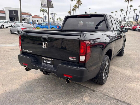 2023 Honda Ridgeline II Рестайлинг, чёрный - вид 5