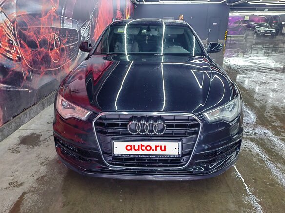 2011 Audi A6 IV (C7), чёрный, 1150000 рублей