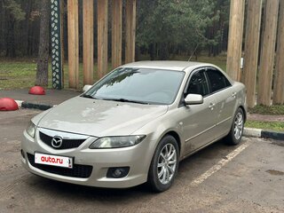 2007 Mazda 6 I (GG) Рестайлинг, серый, 550000 рублей, вид 1