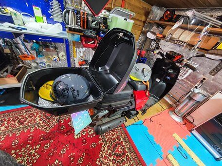 2018 Yamaha Gear, красный, 180000 рублей, вид 3