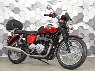 2013 Triumph Bonneville T100, белый, 499000 рублей, вид 1