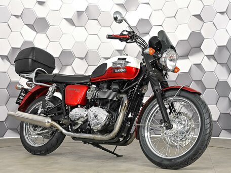 2013 Triumph Bonneville T100, белый, 499000 рублей, вид 1