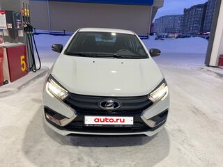 2023 Lada (ВАЗ) Vesta I Рестайлинг (NG), белый, 1180000 рублей, вид 2