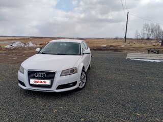 2009 Audi A3 II (8P) Рестайлинг 2, белый, 650000 рублей, вид 1
