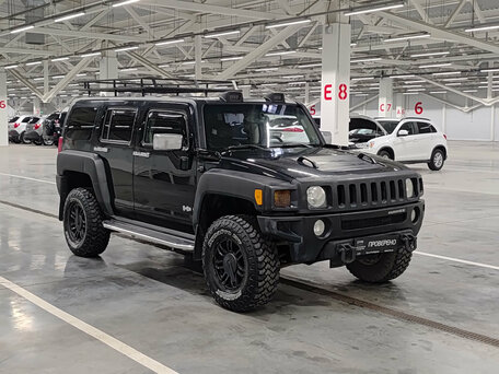 2005 Hummer H3, чёрный, 1140000 рублей, вид 3