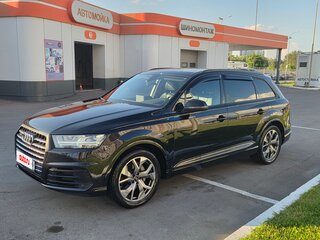 2018 Audi Q7 II (4M), чёрный, 4350000 рублей, вид 1